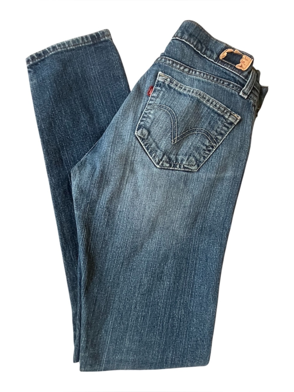 Levi's Y2K 2000’s Tilted 504 Low Rise Straight-Leg Jeans size 7
